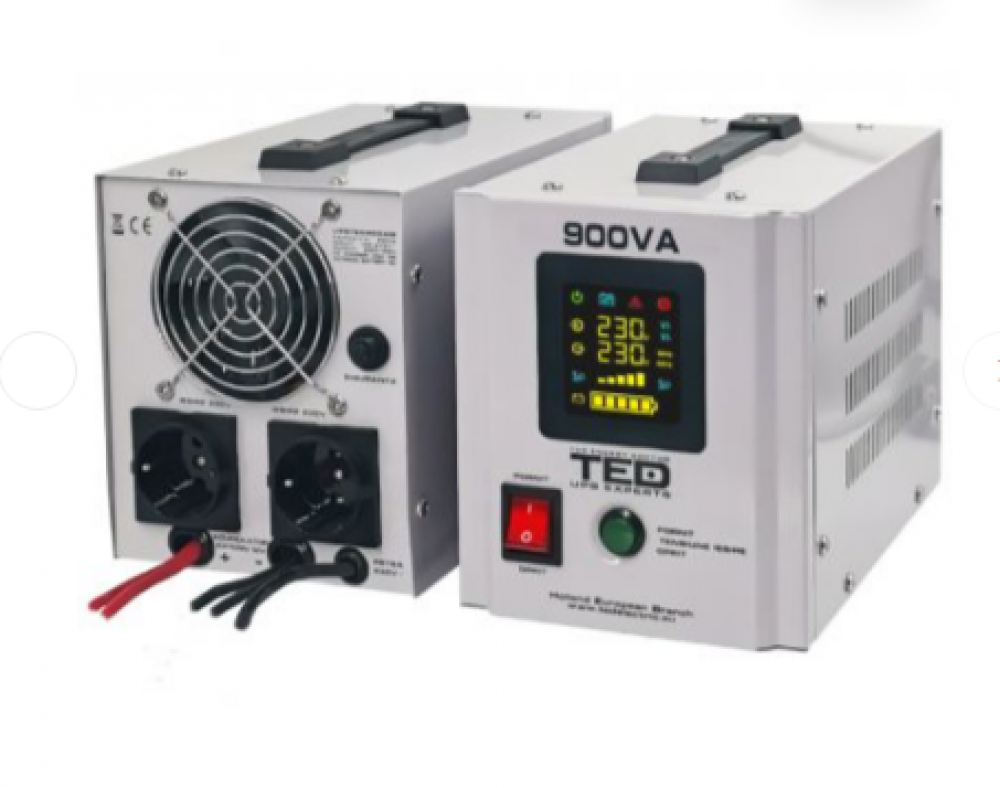 ДБЖ для опалювальної установки 900 ВА/500 Вт 2