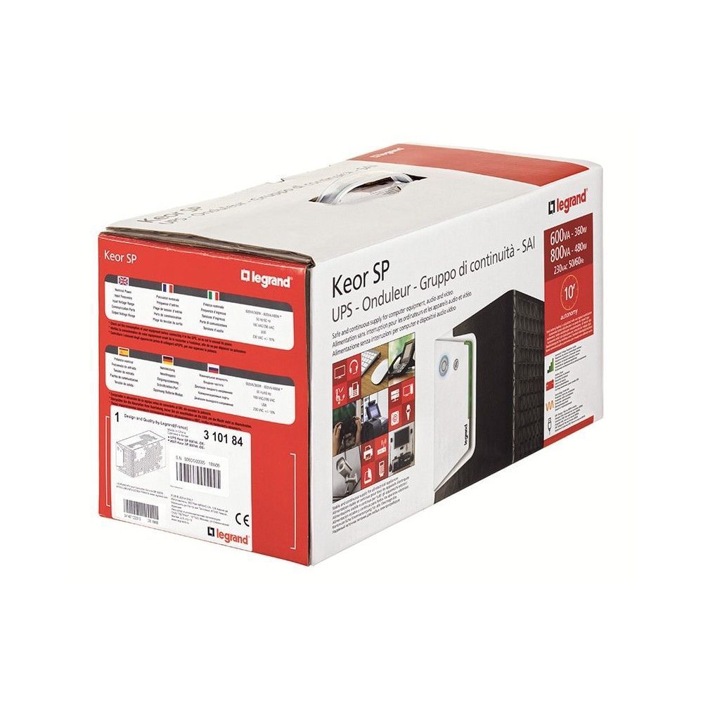 ДБЖ Legrand Keor SP 1500 ВА / 900 Вт 2