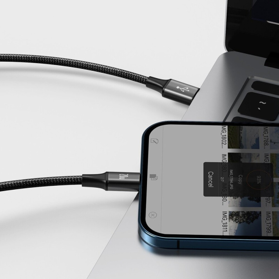 Кабель Baseus Rapid 3-в-1 USB-C - USB-C/Lightning/Micro 1.5м 2